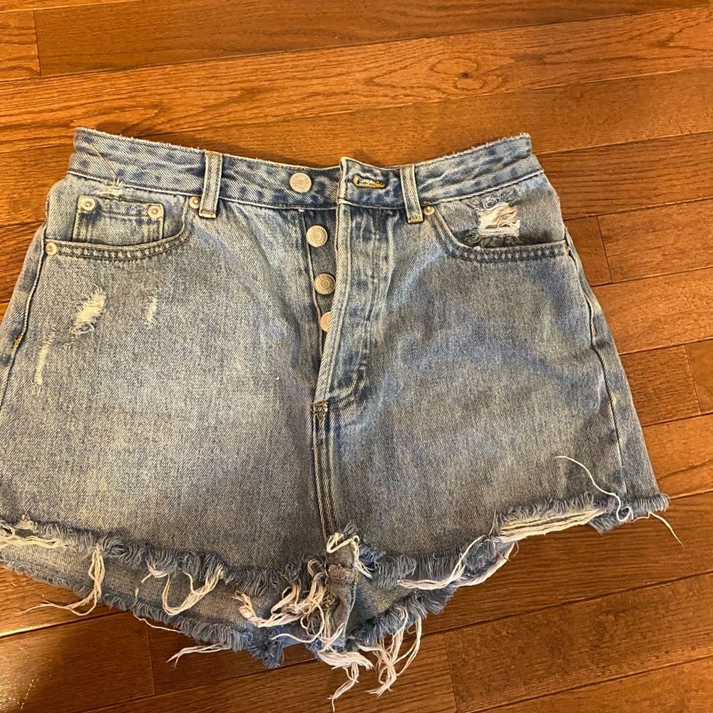 Glassons High-Rise Jean Shorts